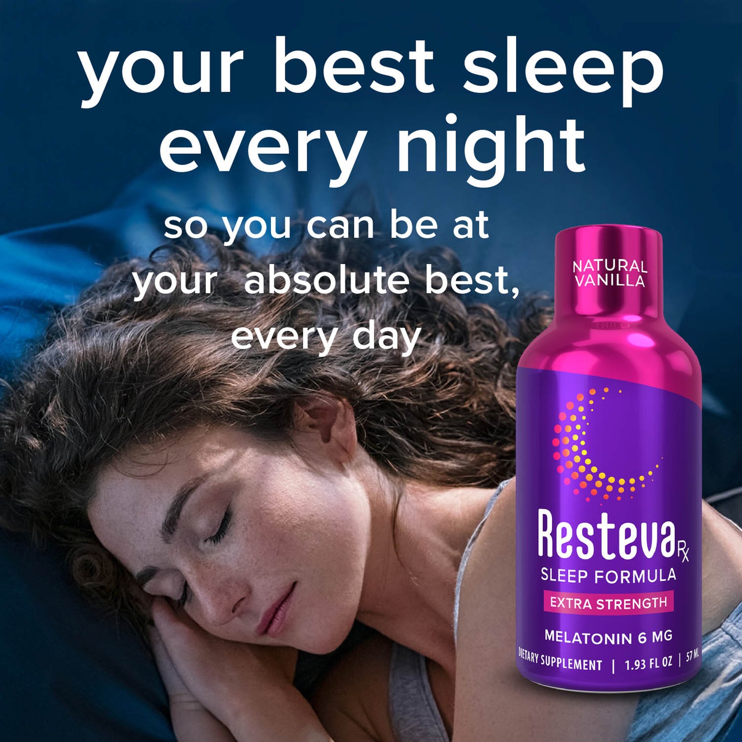 Restera Sleep Resteva RX: Natural Sleep Aid for Restorative Sleep and Relaxation ...