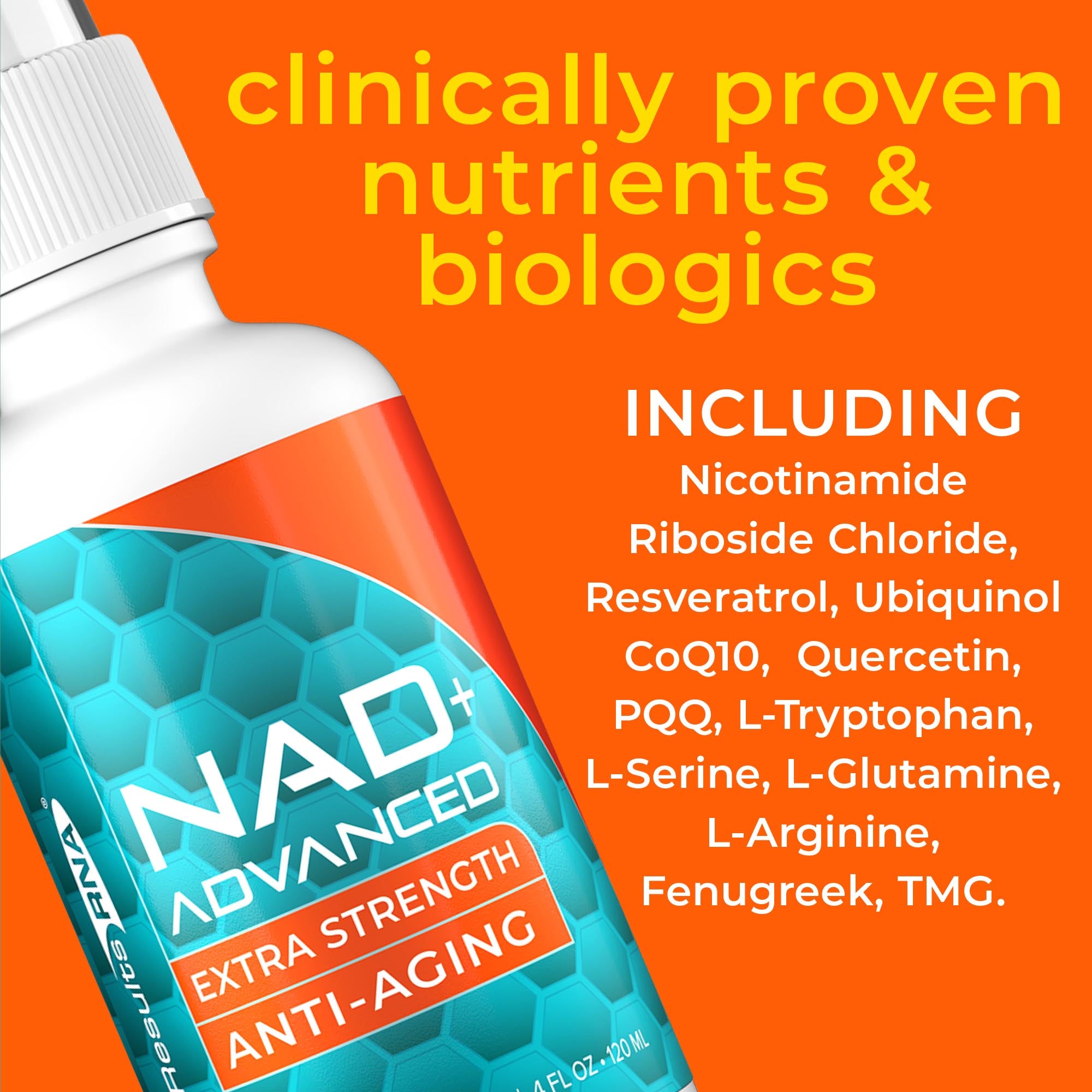 NAD+ Advanced Anti Aging Extra Strength — Results RNA