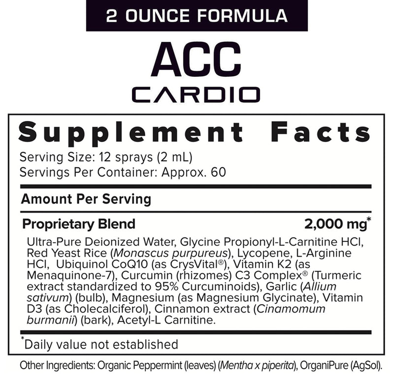 ACC Cardio Extra Strength