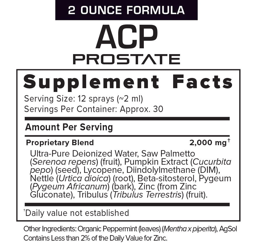 Proactive Prostate ACP Prostate: Proactive Prostate Health Supplement for Men — Results RNA