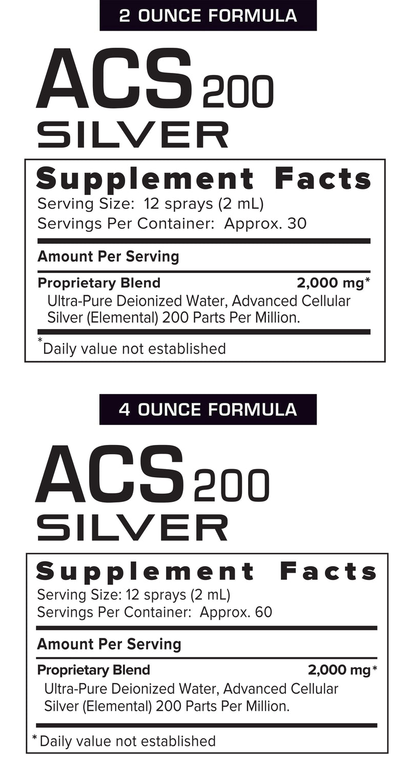 ACS 200 Silver Extra Strength