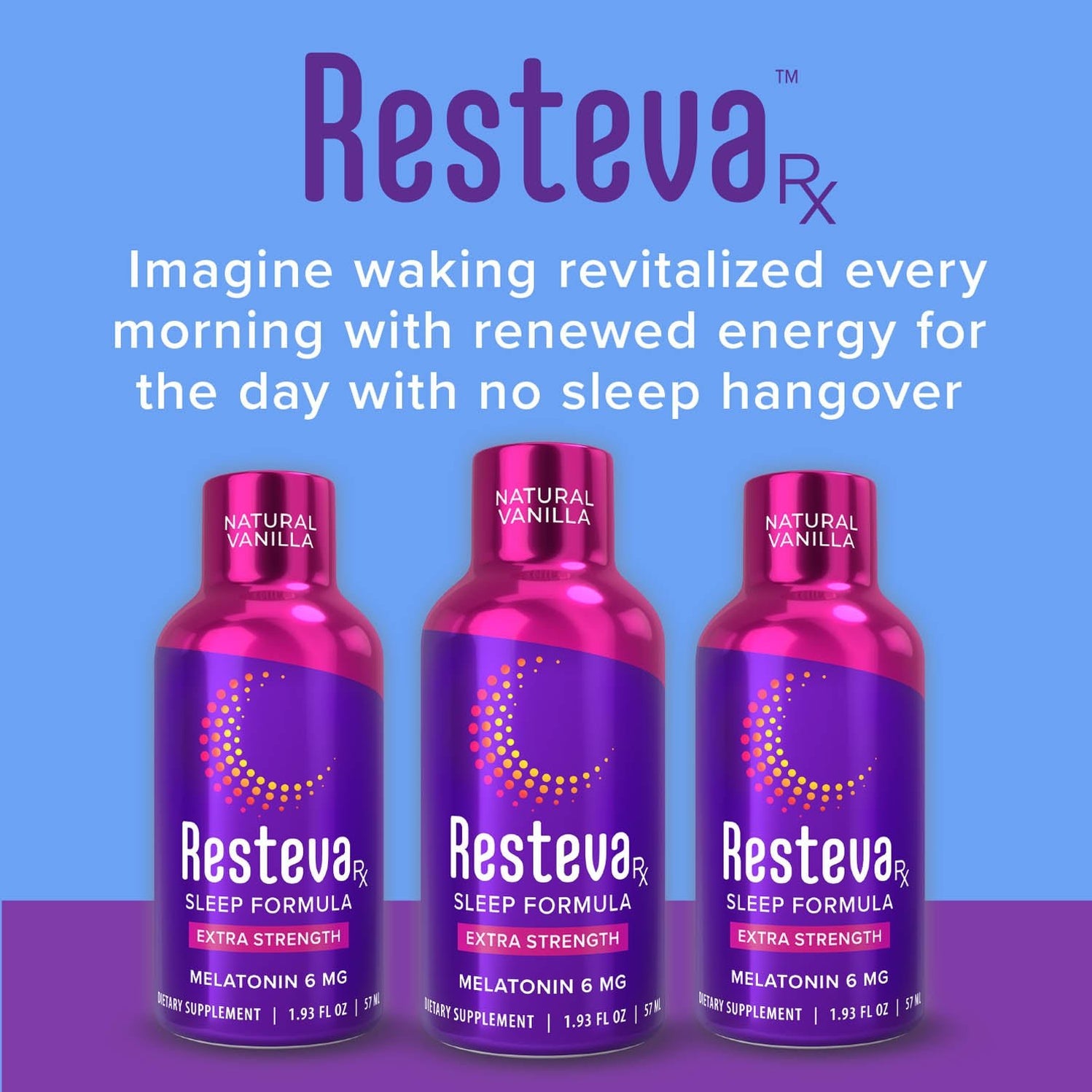 Restera Sleep Resteva RX: Natural Sleep Aid for Restorative Sleep and Relaxation ...