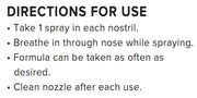 ACS Nasal Spray - Results RNA