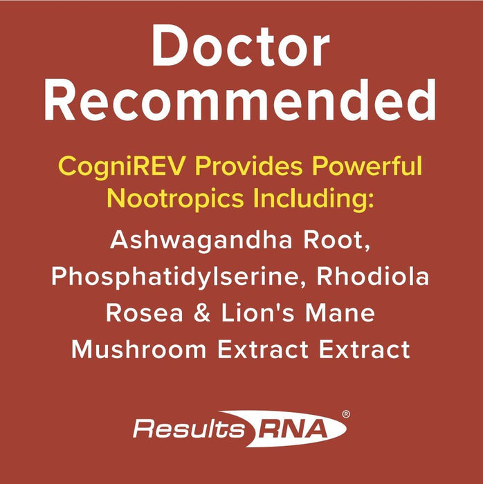 CogniREV Nootropic Brain Boost - Results RNA